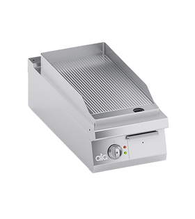 Plita fry top electrica striat, 6.50 kW