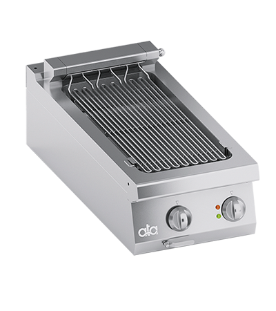 Gratar grill direct cu bazin de apa, alimentare electrica, 5.40 kW
