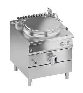 Marmita electrica inclazire indirecta cu manta de aburi,, 100 Litri, 16 kW