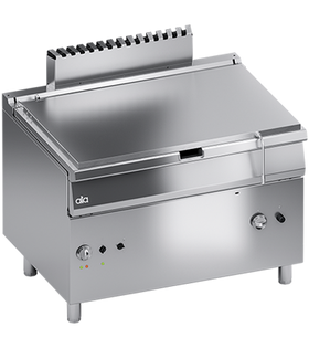 Tigaie basculanta / brasiera pe gaz, 130 Litri, basculare motorizata, 27 kW