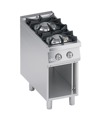 Masina de gatit / Aragaz cu 2 focuri, cu baza deschisa, 16 kW