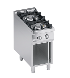 Masina de gatit / Aragaz cu 2 focuri, cu baza deschisa, 16 kW