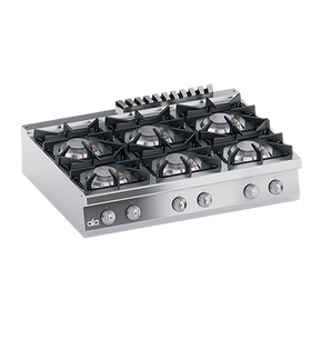 Masina de gatit / Aragaz cu 6 focuri, 48 kW