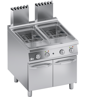 Friteuza pe gaz cu doua cuve 22+22 Litri - PERFORMANCE LINE, 42 kW