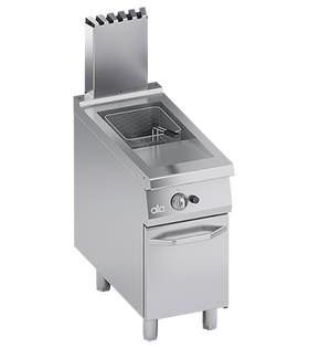 Friteuza pe gaz cu o cuva 20 Litri, 18 kW