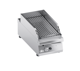 Gratar cu roca vulcanica, cu baza deschisa, model de banc, 11.50 kW