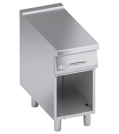 Element neutru cu sertar, baza deschisa 1/2 modul