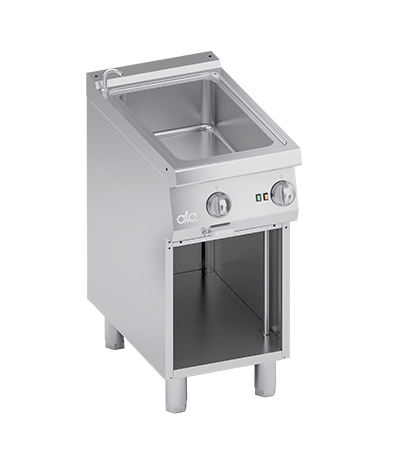 Bain marie electric cu 1 cuva GN 1/1, baza deschisa, 1 kW