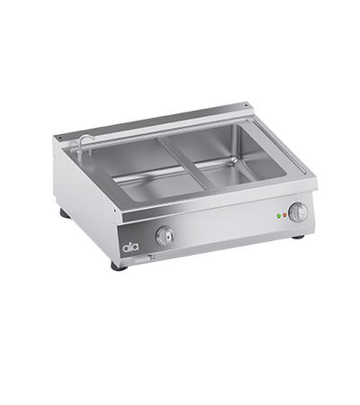 Bain marie electric cu 1 cuva GN 2/1, 2 kW
