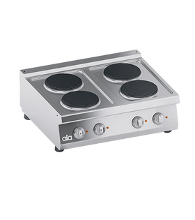 Masina de gatit electrica, model de banc cu 4 plite, 10.40 kW