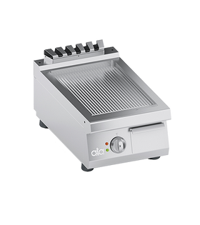 Plita fry-top electrica, striat, zona de coacere din inox - PERFORMANCE LINE, 5 kW