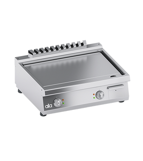 Plita fry-top electrica, neted, zona de coacere din inox - PERFORMANCE LINE, 10 kW