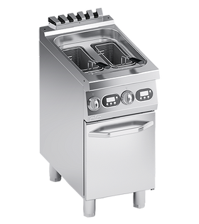 Friteuza electrica 2 x 9 Litri, cu baza inchisa, comenzi digitale - PERFORMANCE LINE , 15 kW