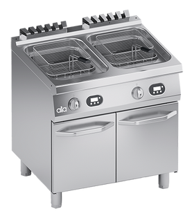 Friteuza electrica 2 x 15 Litri, cu baza inchisa, comenzi digitale - PERFORMANCE LINE , 30 kW