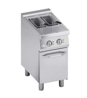 Friteuza electrica 2 x 9 Litri, cu baza inchisa - PERFORMANCE LINE , 15 kW