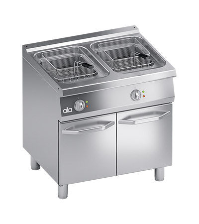 Friteuza electrica 2 x 15 Litri, cu baza inchisa - PERFORMANCE LINE , 30 kW