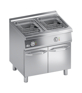 Friteuza electrica 2 x 15 Litri, cu baza inchisa - PERFORMANCE LINE , 30 kW