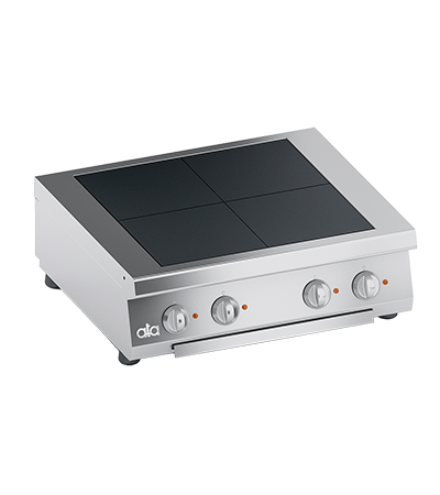 Masina de gatit electrica, model de banc cu 4 plite dreptunghiulare, 10 kW