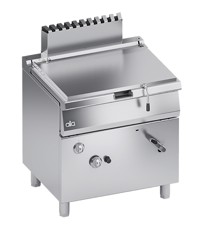 Tigaie basculanta pe gaz, 50 Litri, basculare manuala, 12.50 kW