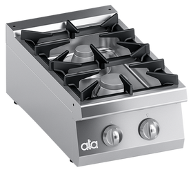 Masina de gatit model model de banc cu 2 arzatoare - PERFORMANCE LINE, 14,70 kW