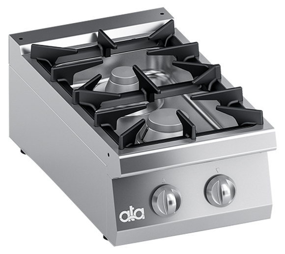 Masina de gatit model model de banc cu 2 arzatoare - PERFORMANCE LINE, 14,70 kW