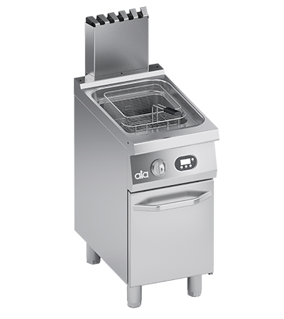 Friteuza pe gaz 15 Litri,  baza inchisa,comenzi digitale - PERFORMANCE LINE, 15 kW