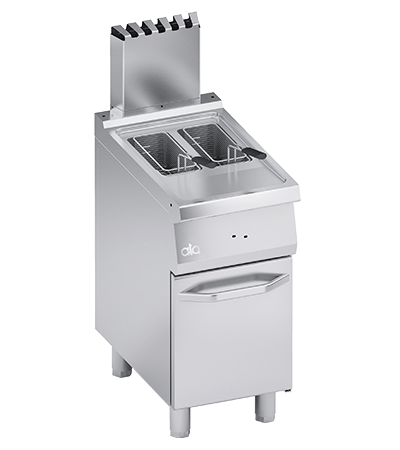 Friteuza pe gaz 2 x 7 Litri baza inchisa - PERFORMANCE LINE, 11.50 kW