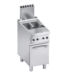 Friteuza pe gaz 2 x 7 Litri, baza inchisa, comenzi pe panoul superior - PERFORMANCE LINE, 11.50 kW