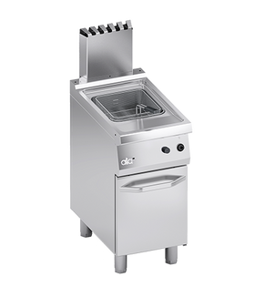 Friteuza pe gaz 15 Litri, baza inchisa, comenzi pe panoul superior - PERFORMANCE LINE, 15 kW