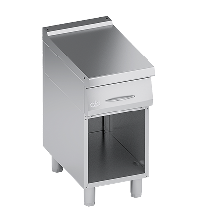 Elemen neutru cu sertar, baza deschisa, 1/2 modul