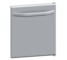 Kit 2 usi inox cu manere inox pentru echipamente ATA linia 700