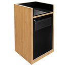 Cos de gunoi cu suport pentru tava H 120 cm L 60 cm G 58 cm dab kamienny-6