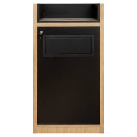 Cos de gunoi cu suport pentru tava H 120 cm L 60 cm G 58 cm dab kamienny - 0