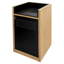 Cos de gunoi cu suport pentru tava H 120 cm L 60 cm G 58 cm dab kamienny-5