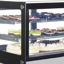 LCT900FBLACK-Otel inoxidabil Sticla, 88 l, 2 la 8, 2 uși glisante din sticlă, Ventilat, LED, 242 W, C