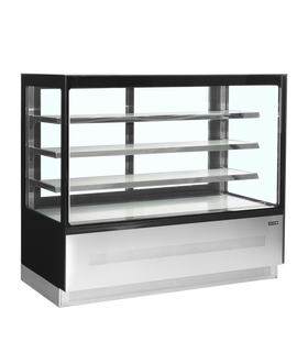 LPD1503FBLACK-Oțel inoxidabil Sticlă, 400 l, 2 la 8, 2 uși glisante din sticlă, Ventilat, LED, 685 W, D