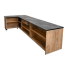 Tejghea de magazin H-87 cm L-360 cm G-60 cm dab kraft-2