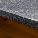 Lada de magazin pentru vanzare impuls H-90 cm L-200 cm G-60 cm negru/Stejar kraft/blat K205-7