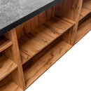 Tejghea magazin impuls pentru vanzare H 90 cm L 310 cm G 60 cm dab wotan-11