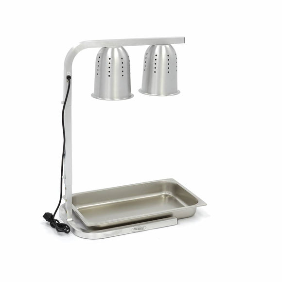 Lampa incalzitoare, 2 lampi, cu tava GN 11, 275W