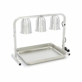 Lampa incalzitoare, 3 lampi, cu tava GN 21, 275W