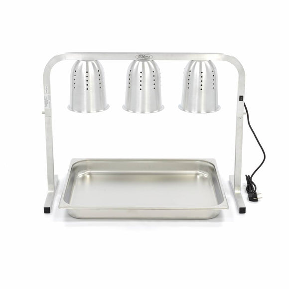 Lampa incalzitoare, 3 lampi, cu tava GN 21, 275W
