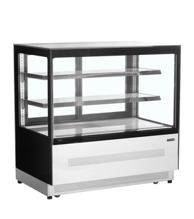 LPD1200FBLACK-Otel inoxidabil Sticla, 191 l, 2 la 8, 2 uși glisante din sticlă, Ventilat, LED, 580 W, D