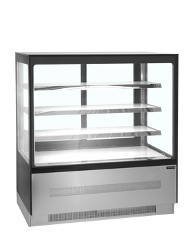 LPD903FBLACK-Oțel inoxidabil Sticlă, 210 l, 2 la 8, 2 usi glisante din sticlă, Ventilat, LED, 530 W, D