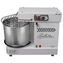 Malaxor aluat cu cap rabatabil, cuva 8 Litri 5kg aluat, 10 viteze, motor asincron, putere 0.37 kW