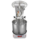 Malaxor aluat cu cap rabatabil, cuva 8 Litri 5kg aluat, 10 viteze, motor asincron, putere 0.37 kW