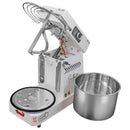 Malaxor aluat cu cap rabatabil, cuva 8 Litri 5kg aluat, 1 viteza, motor asincron, putere 0.37 kW