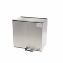 Masa refrigerata inox tip saladeta, 0C 10C cu 2 usi, blat de taiere din polietilena, capac inox, capacitate 257 Litri
