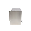 Masa refrigerata inox tip saladeta, 0C 10C cu 2 usi, blat de taiere din polietilena, capac inox, capacitate 257 Litri