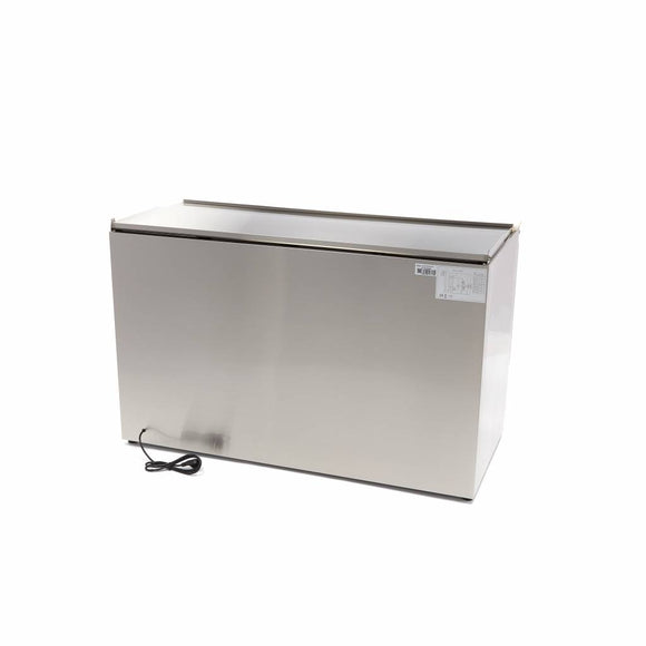 Masa refrigerata inox tip saladeta, 0C 10C cu 3 usi, blat de taiere din polietilena, capac inox, capacitate 400 Litri